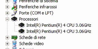 La gestione periferiche e le 2 CPU