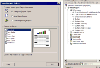 Il Wizard di composizione Report