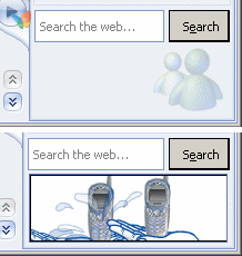 MSN Messenger con e senza Banner